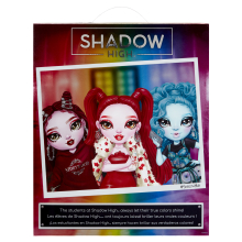                             Shadow High Color Shine panenka - Rosie Redwood (červená)                        