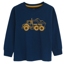                             Pyžamo s traktorem- tmavě modré                        