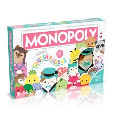                             Společenská hra Monopoly Squishmallows                        