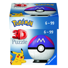                             Puzzle-Ball 3D Pokémon: Master Ball 54 dílků                        