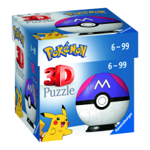                             Puzzle-Ball 3D Pokémon: Master Ball 54 dílků                        