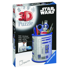                             Puzzle 3D Stojan na tužky Star Wars 54 dílků                        