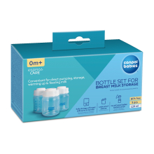                             Canpol babies Sada lahví na skladování mléka 3x120ml                        