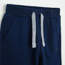                             Zateplené sportovní kalhoty- modré                        