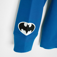                             Mikina s flitrovou aplikací Batman- modrá                        