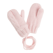                             Palcové rukavice- růžové                        