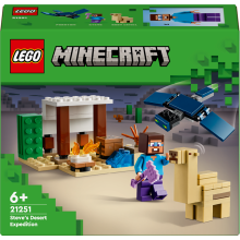                             LEGO® Minecraft® 21251 Steve a výprava do pouště                        