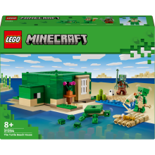                             LEGO® Minecraft® 21254 Želví domek na pláži                        
