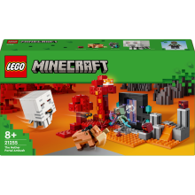                             LEGO® Minecraft® 21255 Přepadení v portálu do Netheru                        