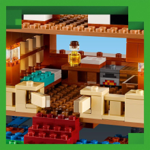                             LEGO® Minecraft® 21256 Žabí domek                        