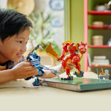                             LEGO® NINJAGO® 71808 Kaiův živelný ohnivý robot                        