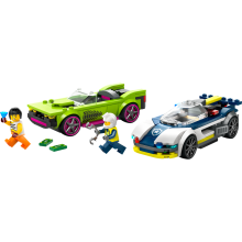                             LEGO® City 60415 Honička policejního auta a sporťáku                        