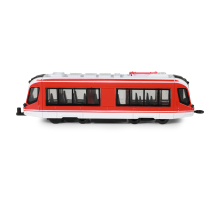                             Kovová tramvaj červená 20 cm                        