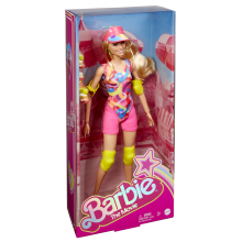                             Barbie ve filmovém oblečku na kolečkových bruslích                        
