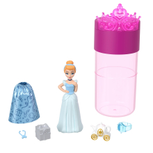                             Disney Princezny Color reveal královská malá panenka na večírku                        