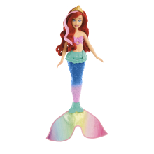                             Disney Princezny plavající malá mořská Víla Ariel                         