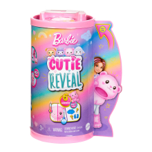                             Barbie cutie reveal Chelsea pastelová edice - medvěd                        