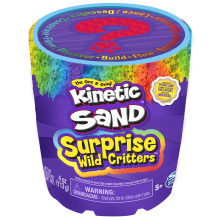                             Kinetic sand kyblík písku s překvapením                        