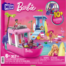                             Mega construx Barbie Malibu loď snů                        