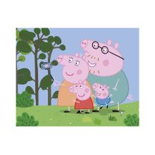                             Dřevěné  kostky Peppa Pig: Veselý den 20                        