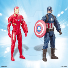                             Akční figurky Avengers Marvel Titan Heroes 4 ks                        