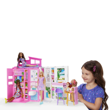                             Barbie domek s panenkou                        