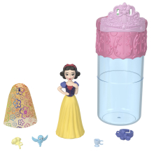                             Disney Princezny Color Reveal Královská malá panenka s květinami                        