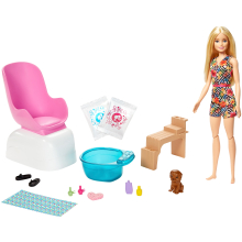                             Barbie manikúra/pedikúra herní set                        