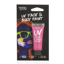                             Barva na obličej a tělo UV v tubě                        