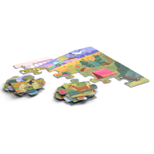                             KukiKuk - Véééliké puzzle Na výletě                        