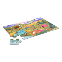                             KukiKuk - Véééliké puzzle Na výletě                        
