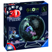                             Puzzle-Ball 3D Svítící globus: Hvězdná obloha 180 dílků                         