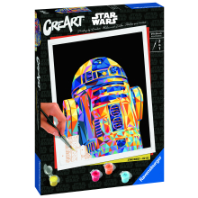                             Malování podle čísel CreArt Star Wars: R2-D2                        