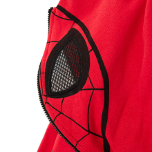                             Mikina na zip s kapucí Spiderman -červené                        