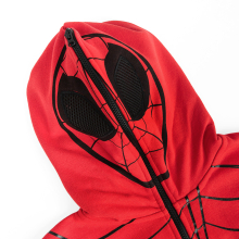                             Mikina na zip s kapucí Spiderman -červené                        