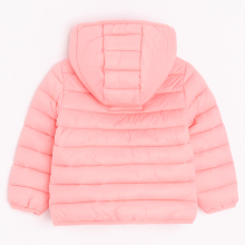                             Přechodová bunda s kapucí -růžová                        