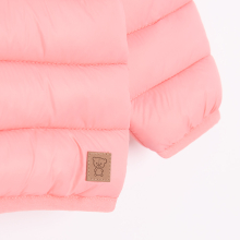                             Přechodová bunda s kapucí -růžová                        