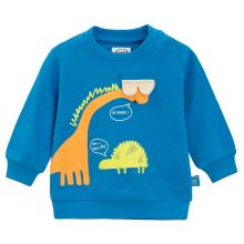                             Mikina s dinosaurem -modrá                        