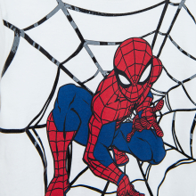                             Tričko s krátkým rukávem Spiderman -bílé                        