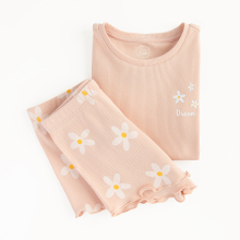                             Pyžamo s krátkým rukávem -světle růžové                        