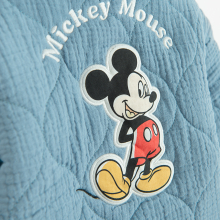                             Oboustranná propínací mikina Mickey Mouse -modrá                        