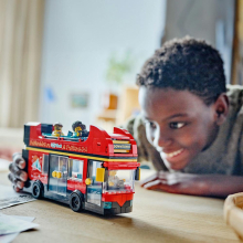                             LEGO® City 60407 Červený dvoupodlažní vyhlídkový autobus                        