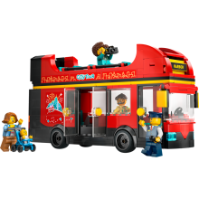                             LEGO® City 60407 Červený dvoupodlažní vyhlídkový autobus                        