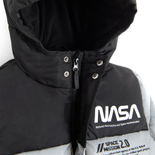                             Reflexní zeteplená bunda NASA- stříbrná                        