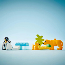                             LEGO® DUPLO® 10442 Rodinky divokých zvířat: Tučňáci a lvi                        