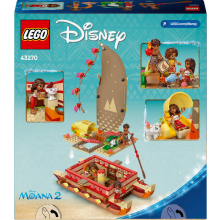                             LEGO® │ Disney 43270 Vaiana a dobrodružství na kánoi                        
