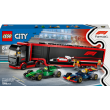                             LEGO® City 60445 Kamion F1® s vozy F1® RB20 a AMR24                        