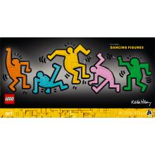                             LEGO® ART 31216 Keith Haring – Tančící postavy                        