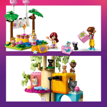                             LEGO® Friends Kočičí narozeninová oslava a dům na stromě                        