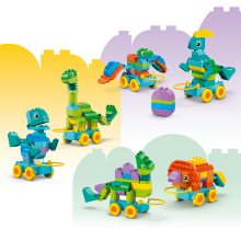                             LEGO® DUPLO® 3 v 1: Dinosauři na kolečkách                        